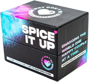 Spicy Couples Games for Adults with 150 Cards with Conversations, Spicy Dares & More - Best Date Night Games for Couples - Romantic Adult Couple Games